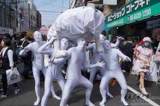 日本桥街头庆典,繁华都市中的传统与现代交融盛宴